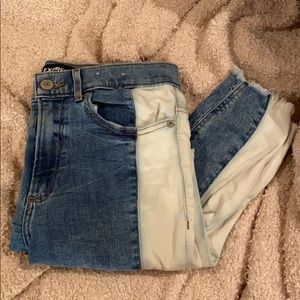 Express Two-toned Jeans!